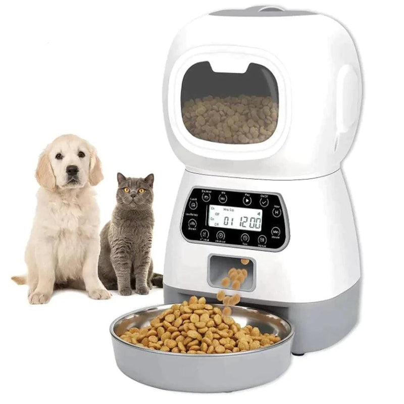 Alimentador Automático para Cães e Gatos - Loja Do Lino