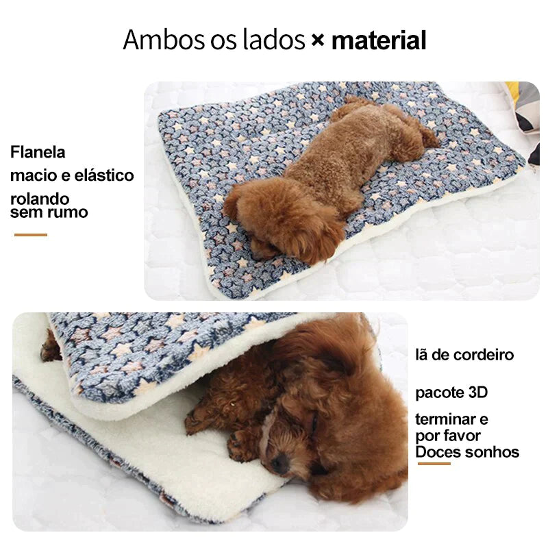 Cobertor peludo - serve como caminha para seu pet - Loja Do Lino